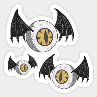 Eye Bats Sticker